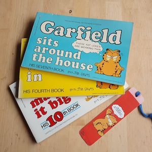 Vintage Garfield Comic Books: 1980s comics, first edition