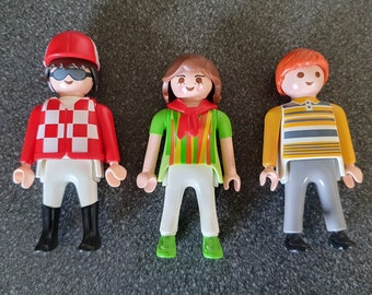 Playmobil Stable, figurines, horses and accesories, complete set of 25  pieces, Geobra