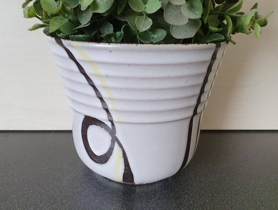 Vintage Hand Painted Planter, German, Carstens Tönnieshof, 1950s