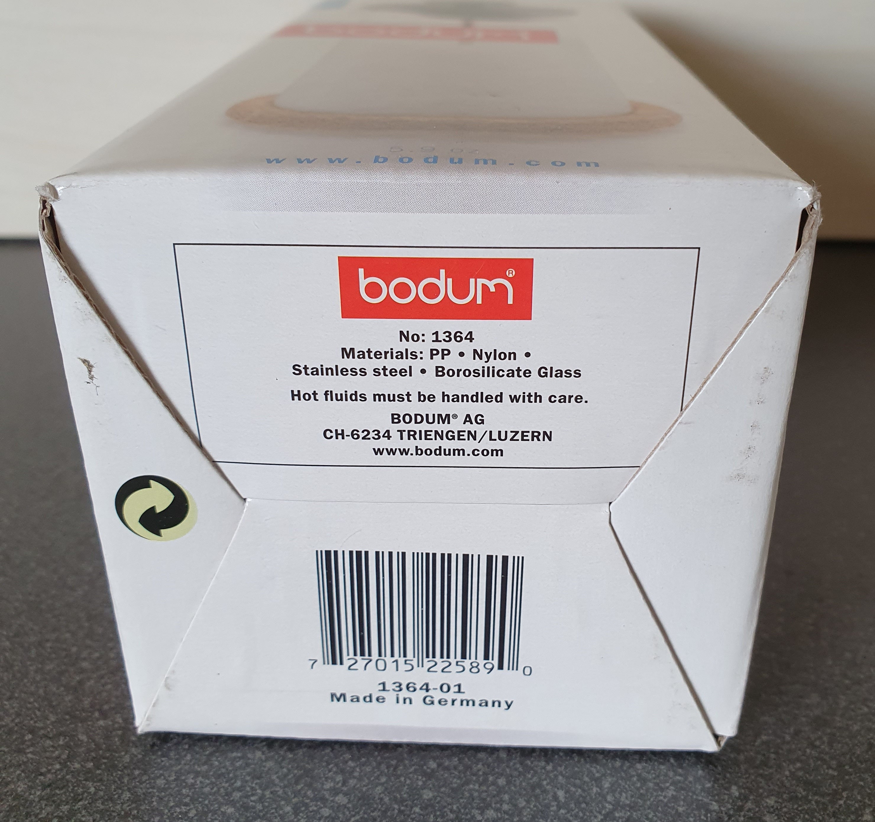 Bodum Milk Frother 1364, in Original Box, Danish Design, Made in Germany 