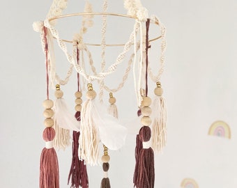 chandelier mobile for crib