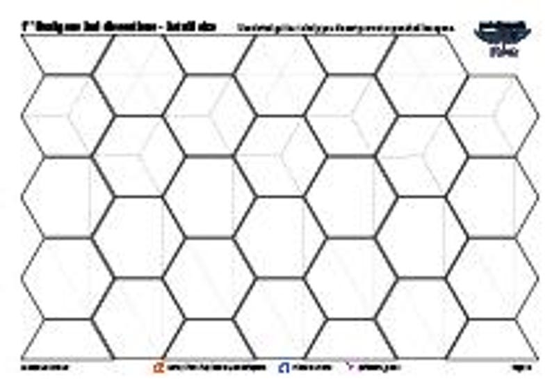 Pu&ograve; includere: Una griglia esagonale vuota con 25 esagoni. La griglia &egrave; composta da linee nere su uno sfondo bianco.