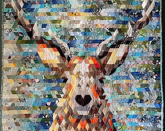 PDF del modello patchwork in PPE di Staggy McStagface, download digitale