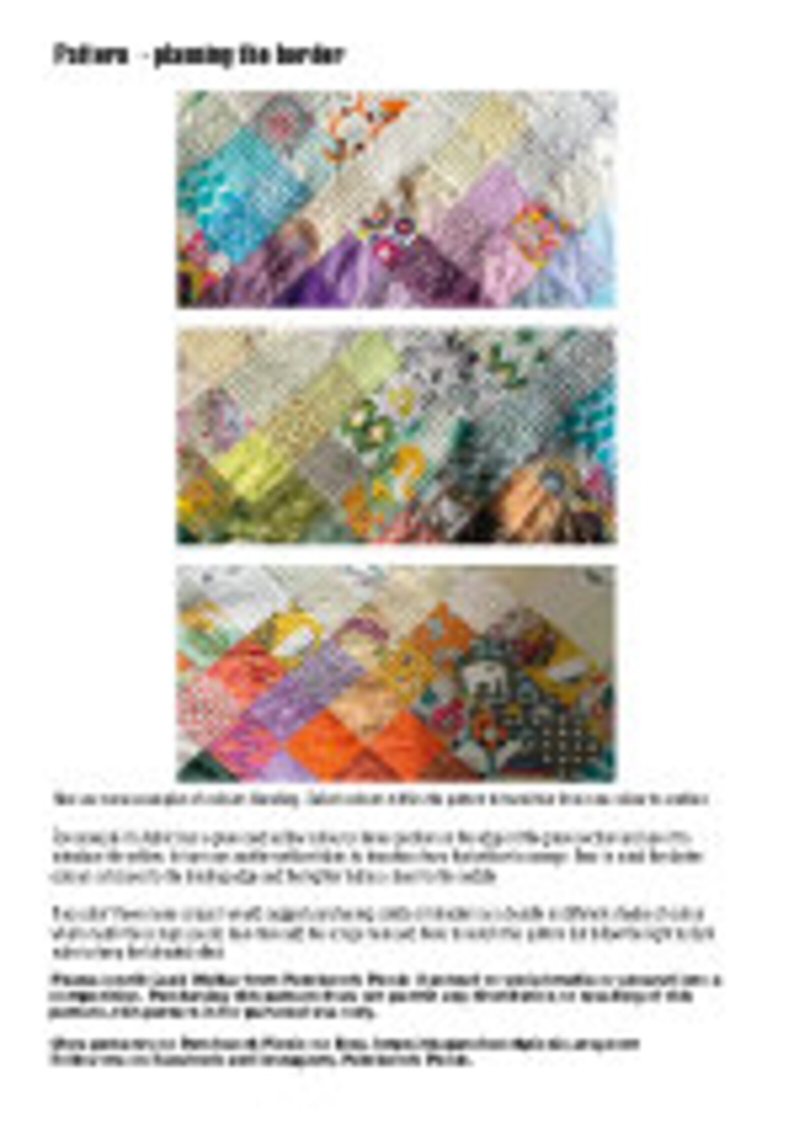 First Frost EPP Patchwork Pattern PDF Digital Download - Etsy