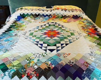 Eerste Frost EPP Patchwork patroon PDF - digitale download