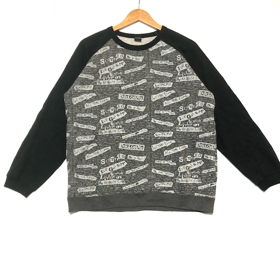 full print sweatshirt
