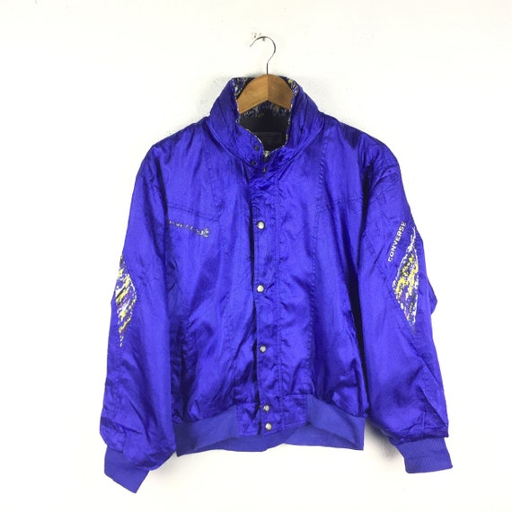 Vintage Converse Jacket Retro 90s Fashion Streetwear | Etsy