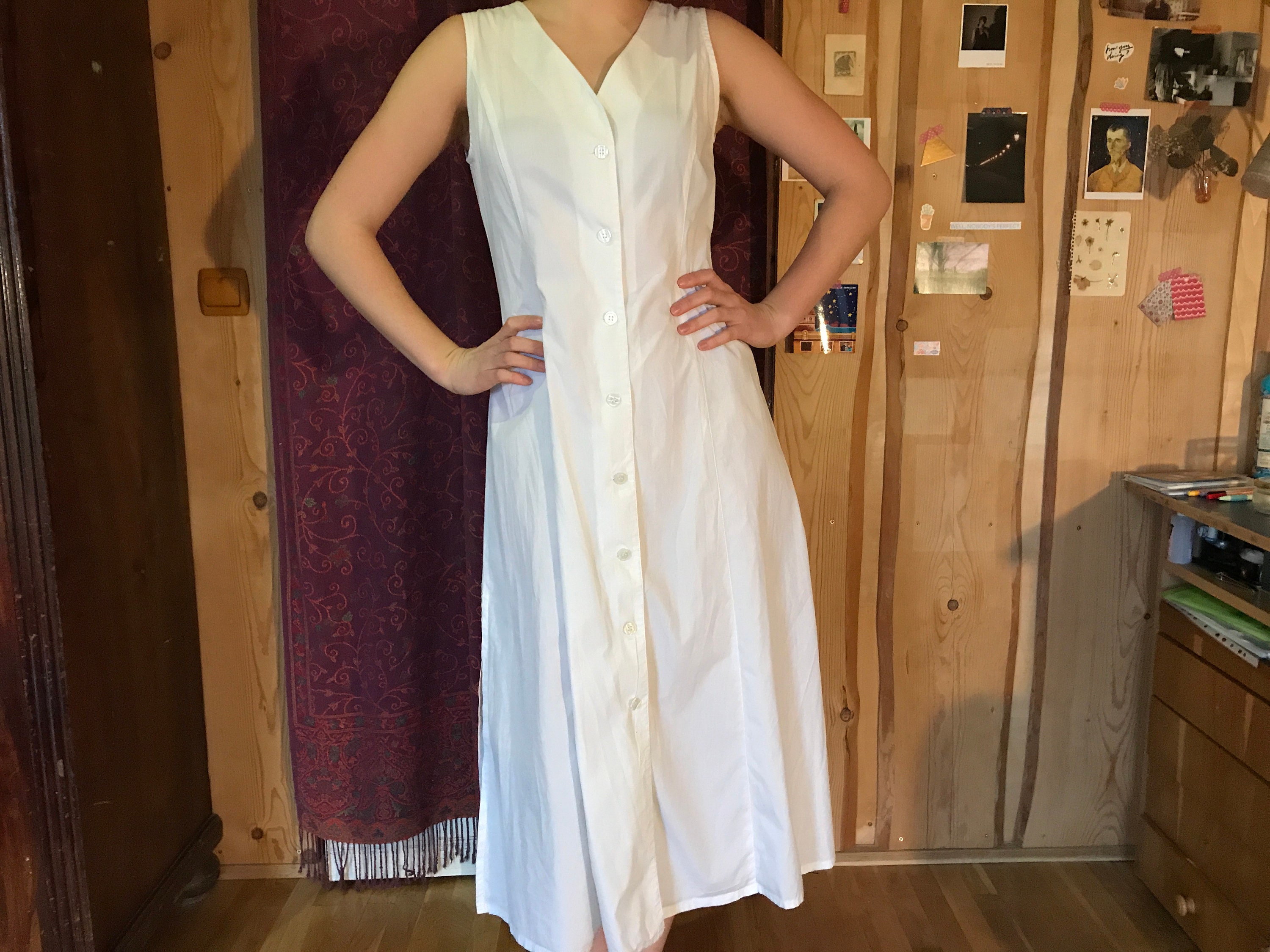 Button up Midi Dress - Etsy
