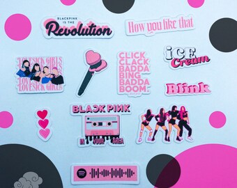 blackpink stickers etsy