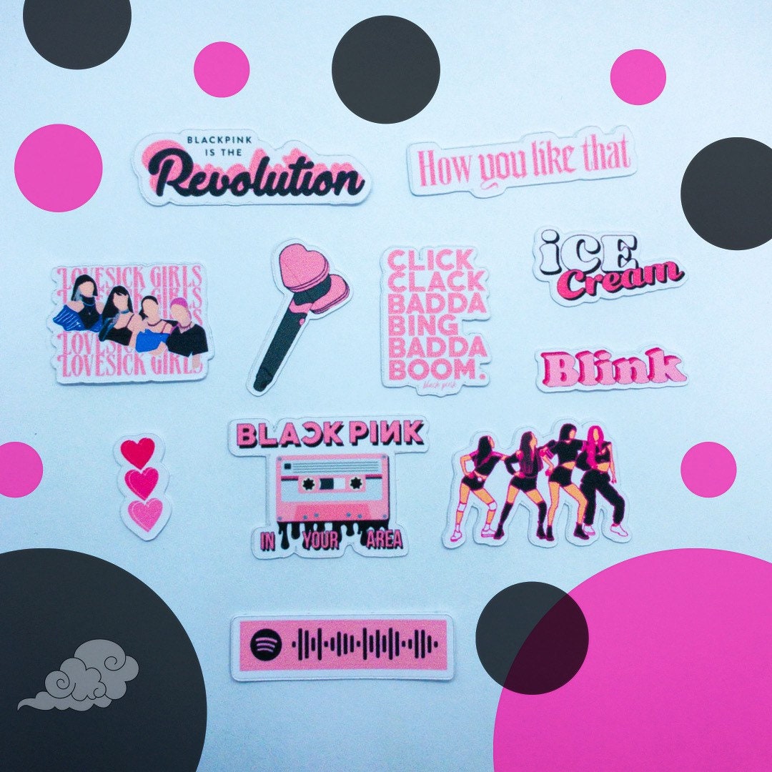 blackpink stickers etsy norway