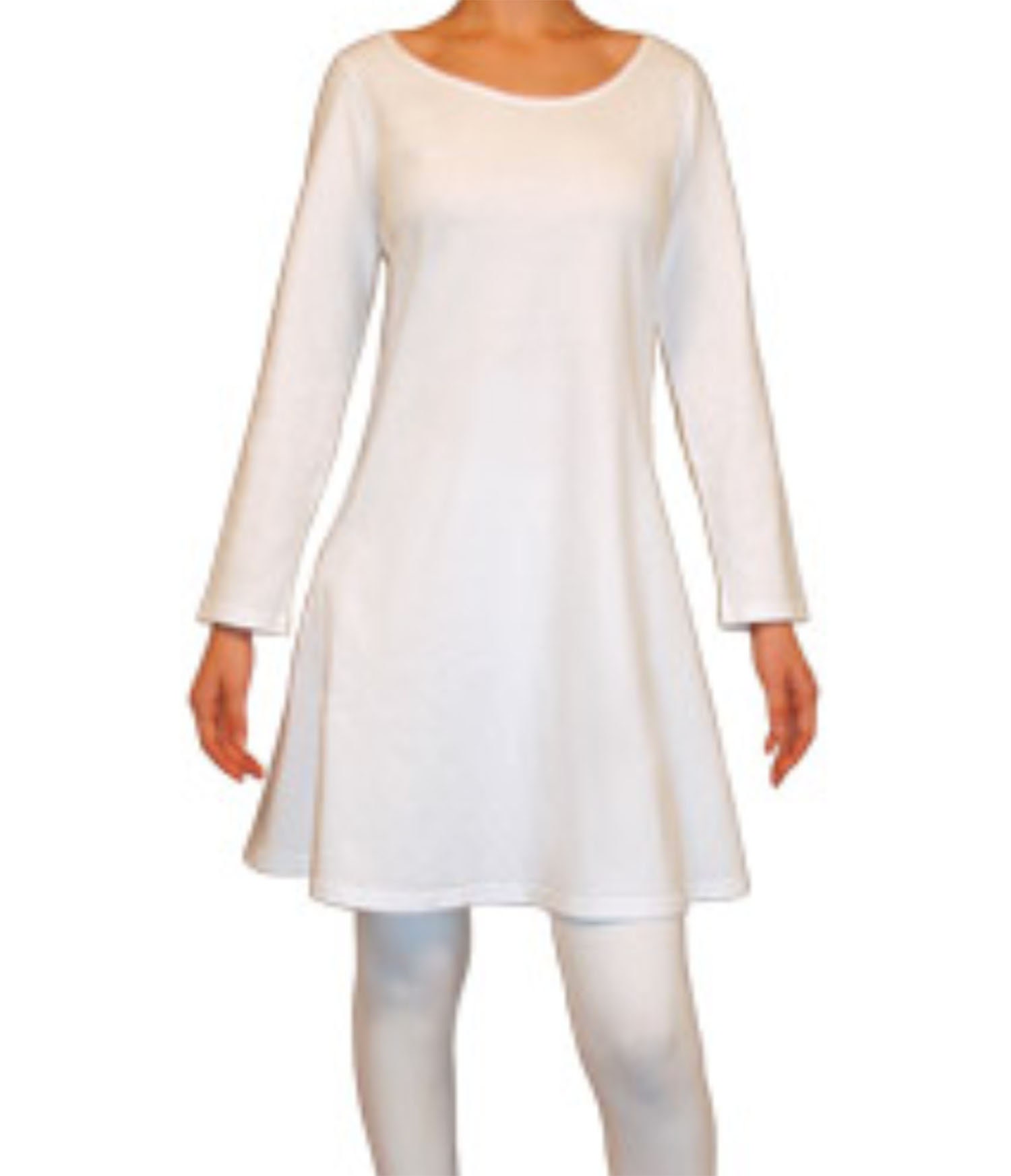 White Tunic Dress - Etsy