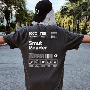 Smut Reader Shirt | Comfort Colors Tshirt | Dark Romance Reader | Romantasy Reader | Bookish Gift For Her | Book Lover Gift | Booktok Merch