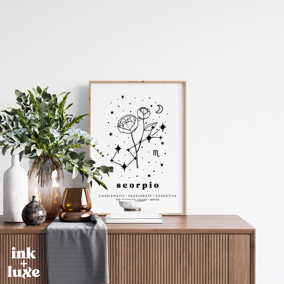 Orchideen-Kunstdruck Mit Schwarzem Rahmen – 40,6x50,8 Cm, Botanisches Poster Für Wohnzimmer, Schlafzimmer