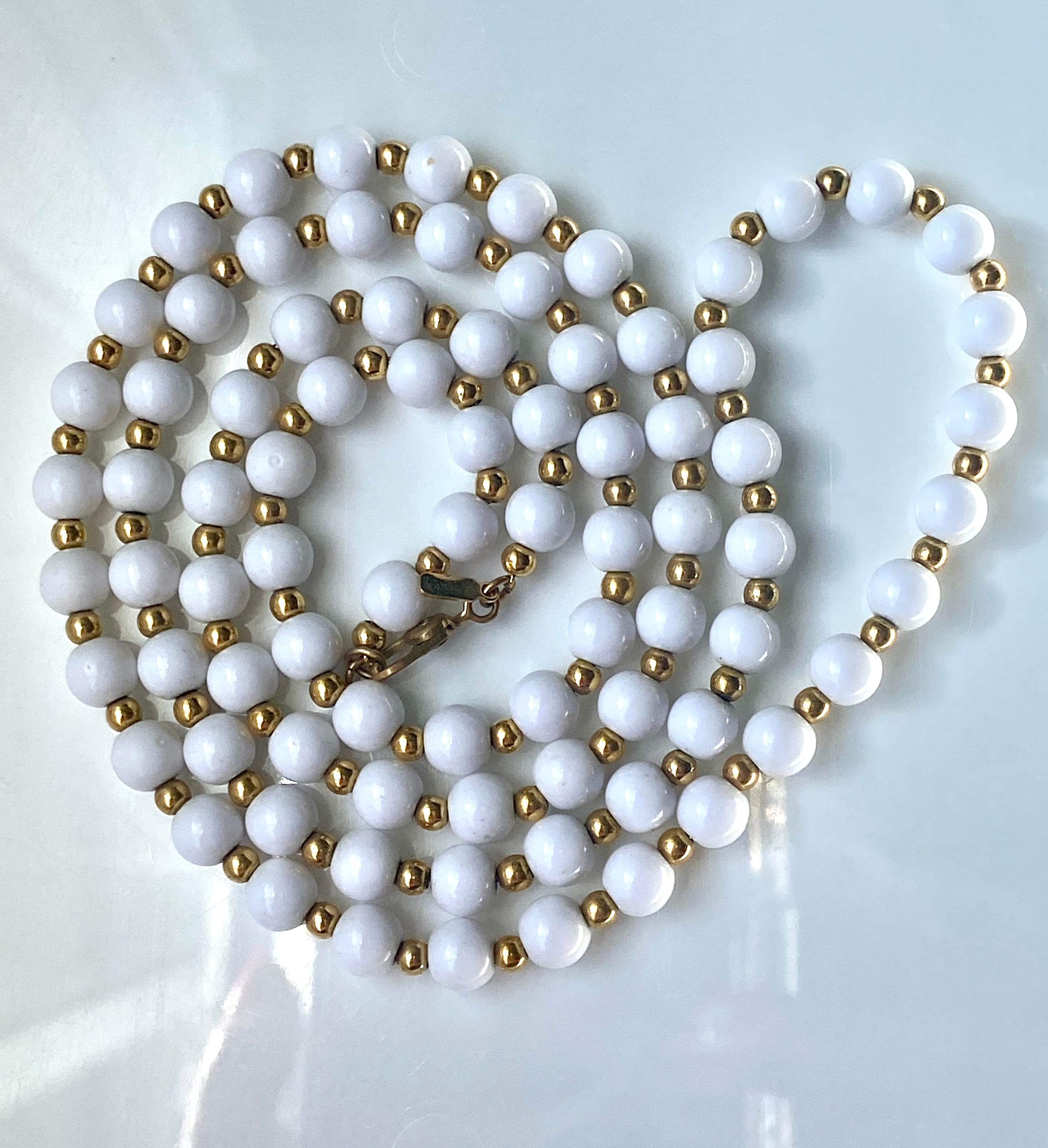 少女時代 ユリ着用【Rita Monica】Bear Beads Pearl Necklace il_fullxfull.5954757696_lm7o.jpg