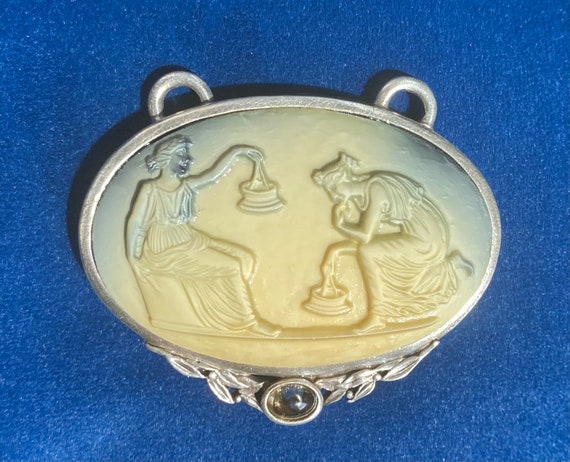 Vintage pendant signed Extasia Minerva collection… - image 3