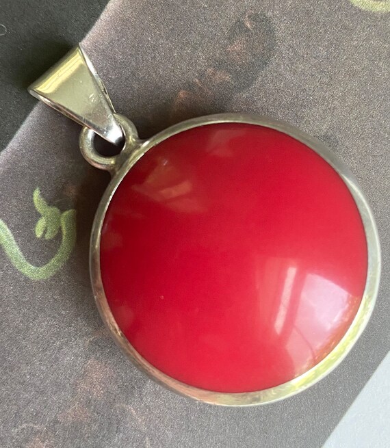 Red Plastic Bracelet. 2 1/2 Diameter. 