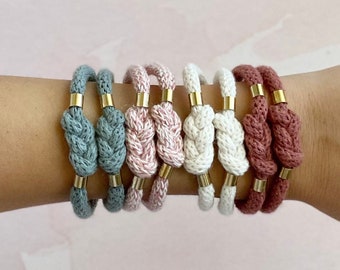 Knot Macrame Bracelet | Rope Friendship Bracelet | Gift for Mom | Jewelry Gift for Her | Gift Under 15