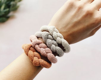 Macrame Jewelry | Rope Knot Bracelet & Necklace | Gift for Women | Simple Bracelet | Jewelry Gift for Her | Eco Friendly Gifts