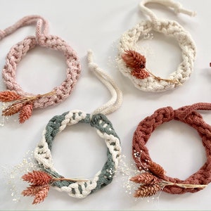 SALE Macrame Ornament | Natural Christmas Decorations | Boho Christmas Decor | Hygge Christmas Tree Ornament | Wrapping Accessories