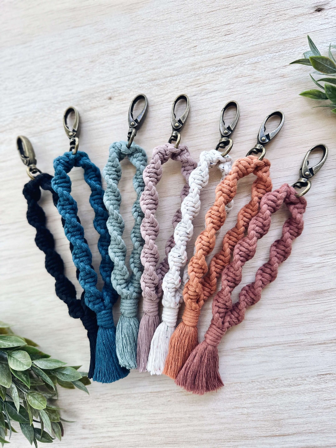 小物 deci Carabiner Macrame Keychain OVY Carabiner Macrame Keychain | DECi