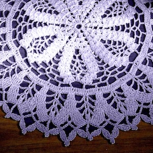 Vintage Crochet PATTERN Doily Crochet Placemat PATTERN Crochet Table Mat Crochet Doily Crochet Table Center Vintage Pattern in PDF