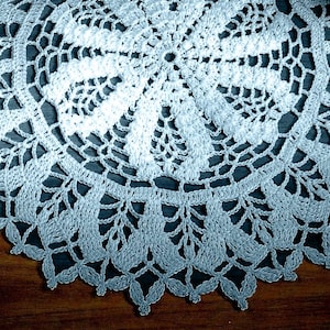 Vintage Crochet PATTERN Doily Crochet Placemat PATTERN Crochet Table Mat Crochet Doily Crochet Table Center Vintage Pattern in PDF