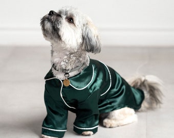 Forest Green Pet Pajamas for Dogs and Cats