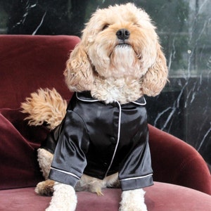 Black dog pajamas outlet
