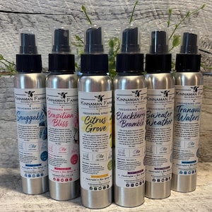 Handcrafted Deodorizing Spray: Linen, Room & Toilet Odor Neutralizer