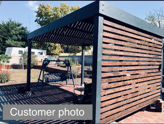 Modern Pergola Plans - Etsy