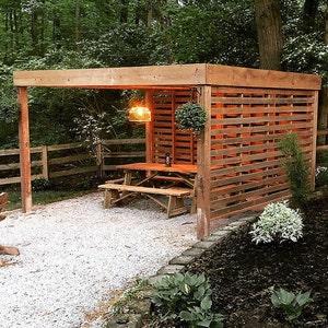 Modern Pergola Plans - Refreshed for 2024!!!! 2023 Etsy's Pick Winner!!!