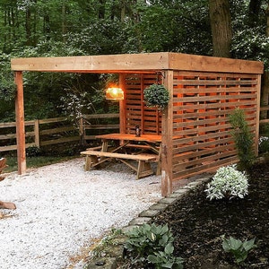 Modern Pergola Plans - 2023 Etsy's Pick Winner!!!