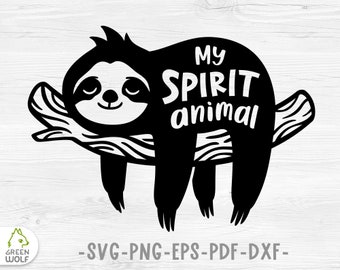 Download Sloth Svg T Shirt Etsy
