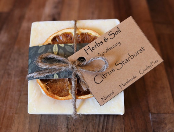 Citrus Starburst Soap Bar