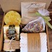 Sweet Sunshine Gift Box, Natural Loofa Citrus Soap with Herbal Bath Tea & Milk Bath, Handmade Washcloth, Friendship Gift Box, Thank You Gift 