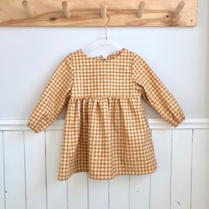 Robe en coton gingham - gingham cotton  dress