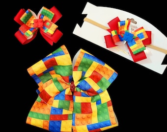 Building Blocks Hairbow Collection