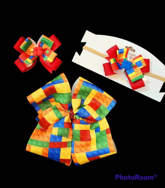 Building Blocks Hairbow Collection