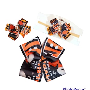 Bengals Hairbow Collection/ Sibling Set