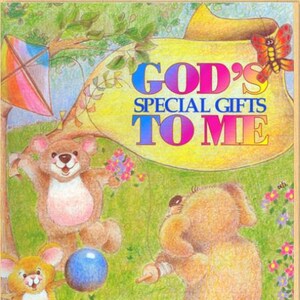 God's Special Gift to Me, Toddlers 1st Book, Youth Storybook, Easy Reader Storybook, Custom Name Book Bild 1