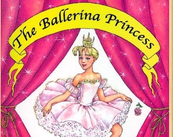 The Ballerina Princess, Personalized Children's Book, Custom Book, Dancing Book, Best Gift, Personalized Birthday Gift, Unique Gifts