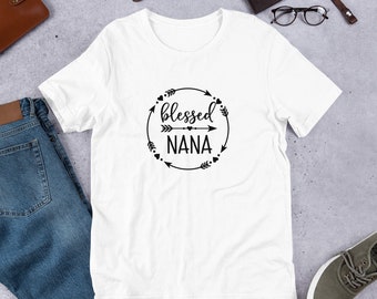 Célébrez Nana, TShirt à manches courtes Blessed Nana