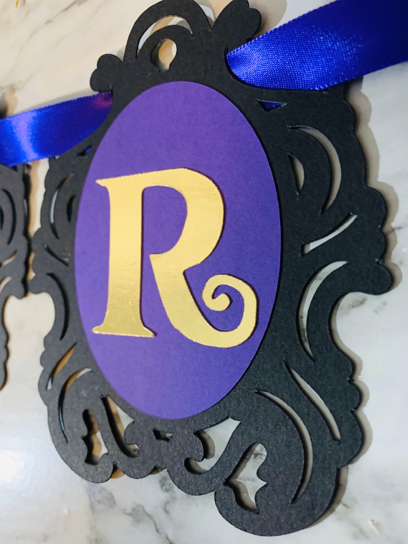 Descendants Inspired Birthday Banner Party Decor