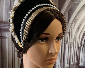Tudor French Hood Headband