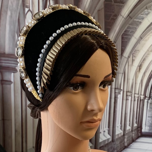 Tudor French Hood Headband