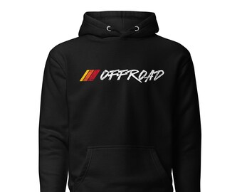 Toyota Style Vintage Look Heritage Stripe Offroad Premium Hoodie