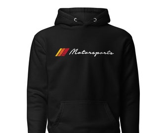 Toyota Style Vintage Look Heritage Stripe Motorsports Premium Hoodie