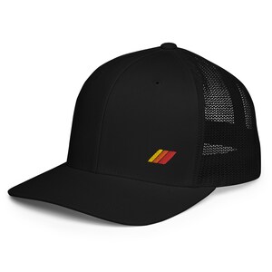 Toyota Heritage Retro Classic Stripe Flexfit Trucker Hat