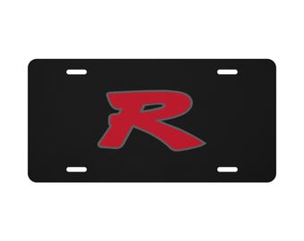 Honda/Acura Classic R Aluminum Vanity License Plate | DC2 | EK9 | Type R | Hatchback | Made in the USA