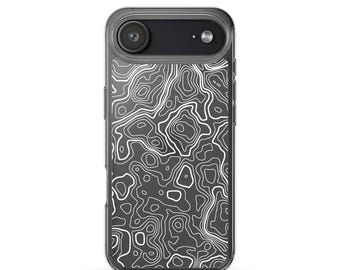 Topography Map Phone Case